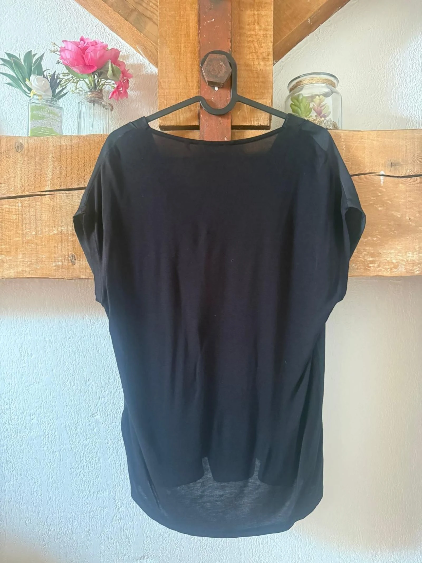 T-shirt noir Naf Naf  – photo 4
